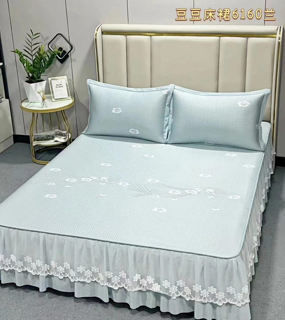 凉豆豆凉席6160床裙款