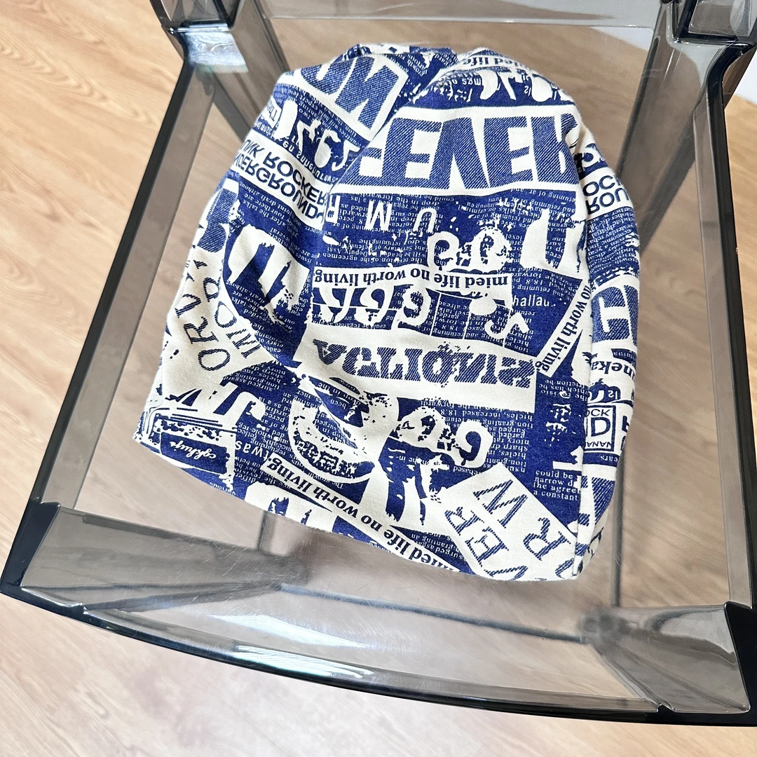 杰曦JIEXI 设计师款帽子堆堆帽 时尚百搭薄款包头品牌休闲M014