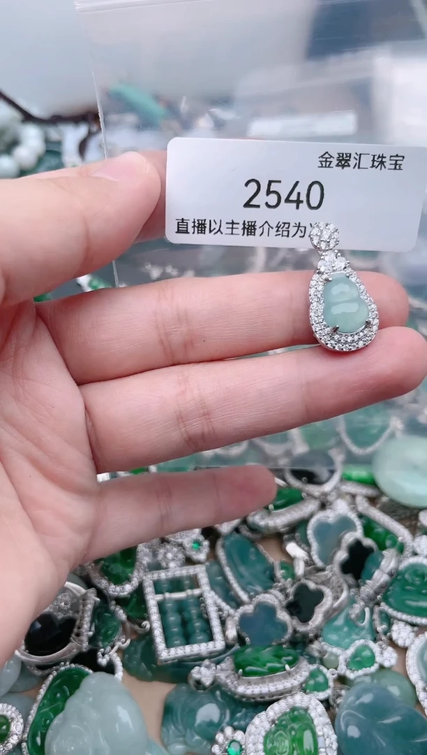 【闪购商品】翡翠颈饰未镶嵌2540.......1