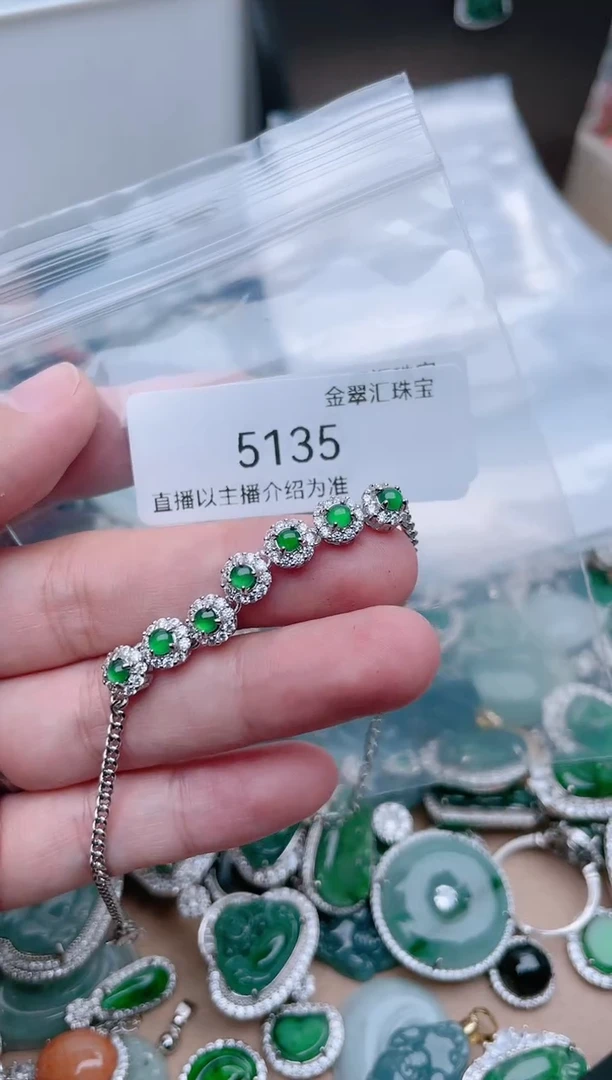 【闪购商品】翡翠颈饰未镶嵌5135........1