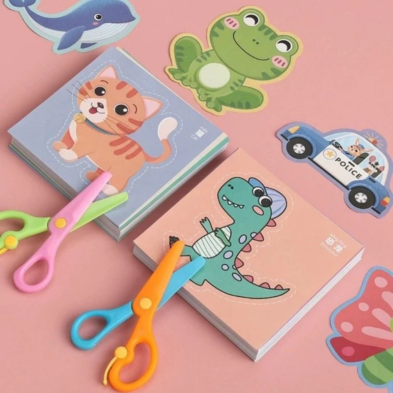 儿童剪纸手工DIY创意剪纸幼儿趣味玩具剪纸儿童剪纸套装亲子手工