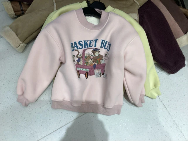 SY潮童 8663加绒卫衣