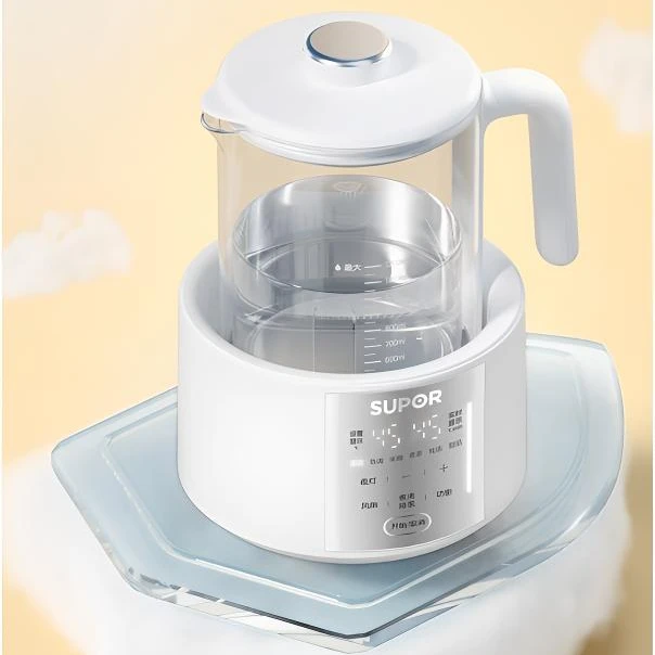 SUPOR/苏泊尔婴儿调奶器BW09智能恒温热水壶温奶器家用316L不锈钢