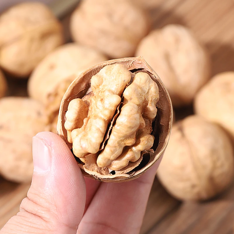 新疆薄皮核桃薄皮肉厚手剥奶香味营养美味500g*2袋