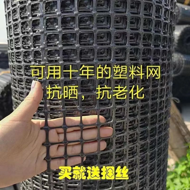 新款加厚养鸡养鸭塑料养殖网围栏网防护隔离网玉米网栅栏网果园
