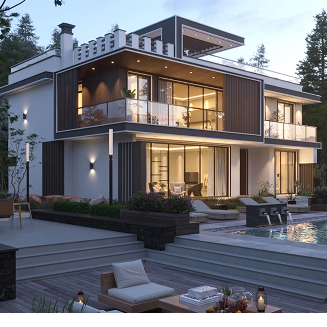 乡村自建别墅图纸