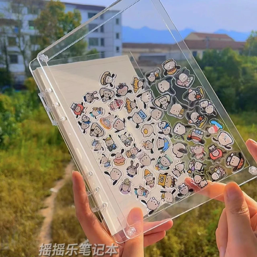 创意手工diy摇摇乐亚克力手账册记事本子