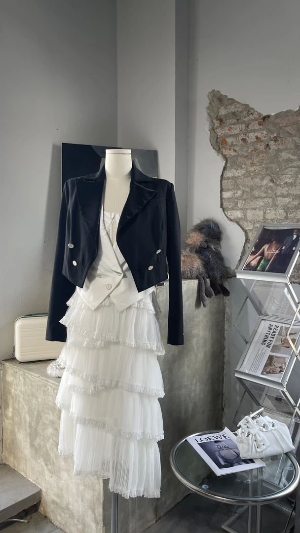 [1综合款女装] 春秋时尚性感黑色百搭显瘦薄款夏季001-035