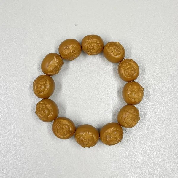 地主财神橄榄核手串铁核1.6*1.8