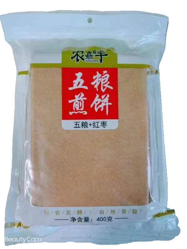 农嘉丰 煎饼实惠装400g多口味五代装