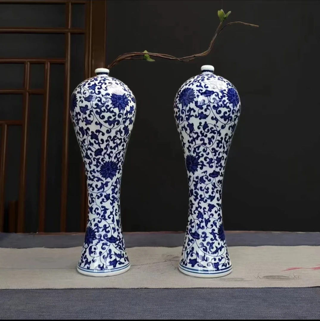 H589 代拍链接 中式陶瓷装饰家居摆件家居客厅酒柜装饰品博古架