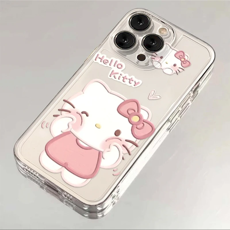 苹果OPPO华为VIVO小米少女凯蒂iPhone15手机壳13/11太空壳12/14软