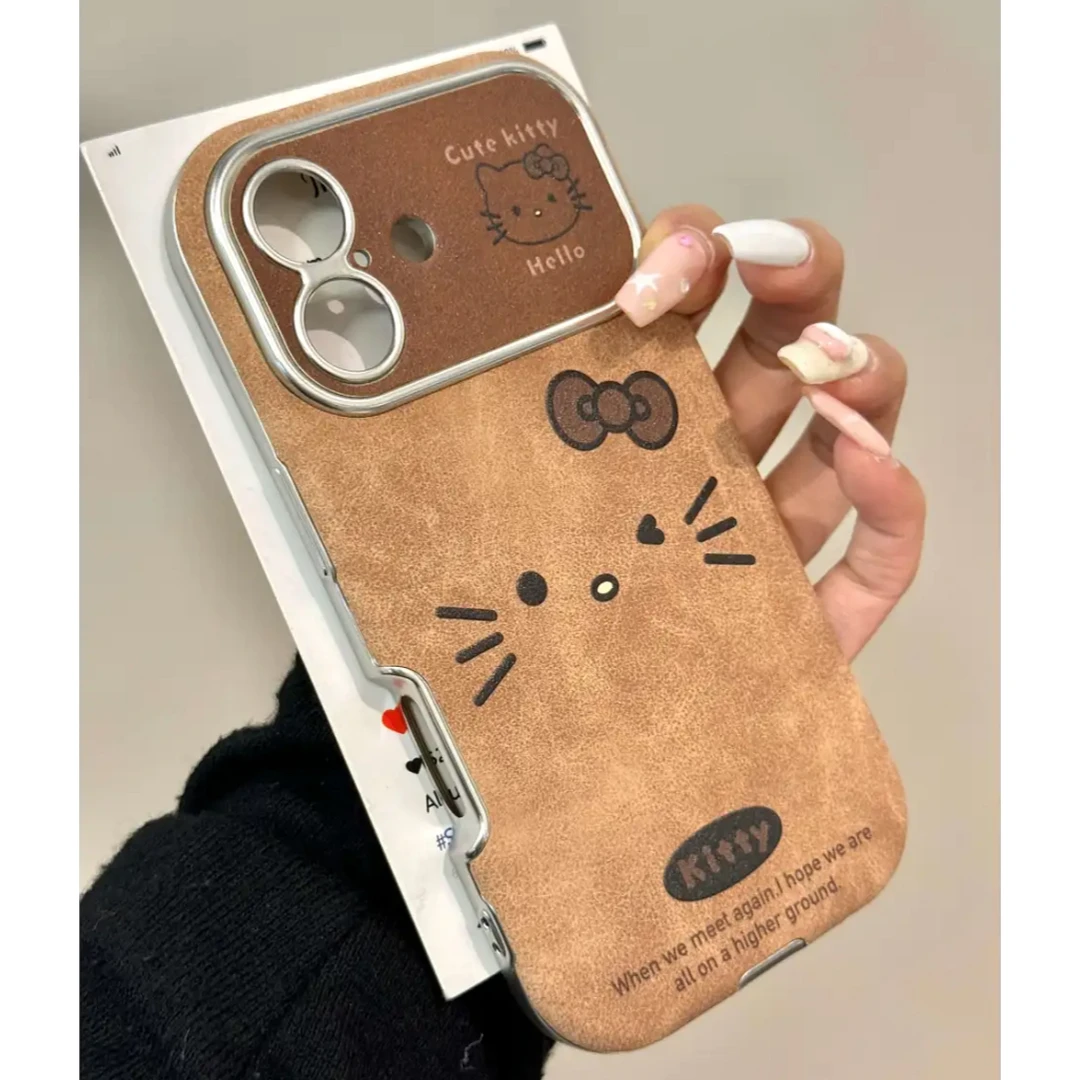 这家壳可爱棕KT适用苹果16手机壳iPhone15promax新款13/14复古11