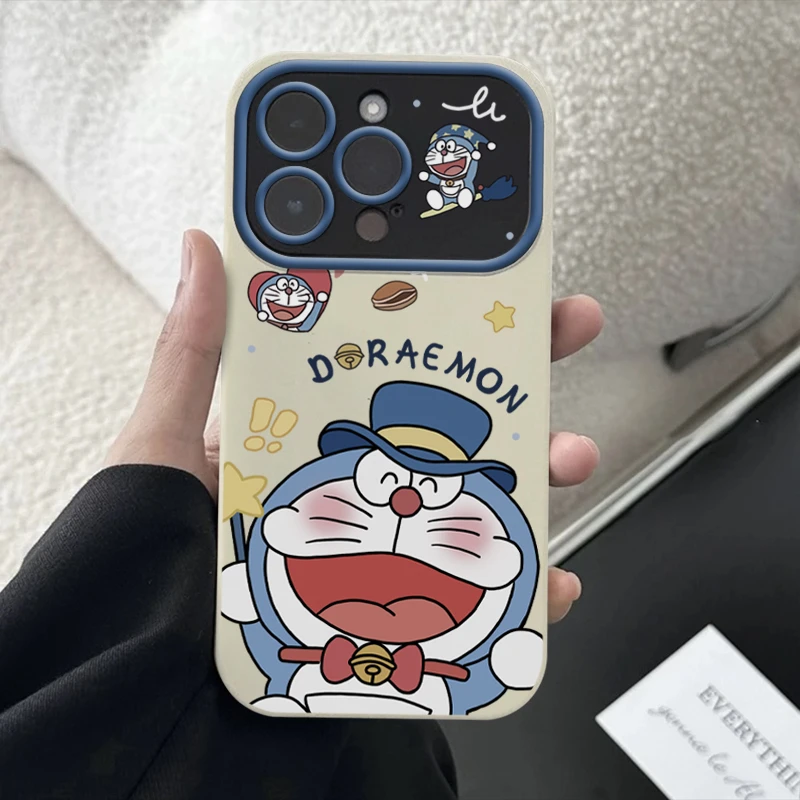 趣味卡通哆啦A梦iPhone14苹果13手机壳12promax视窗11全包XSXR软