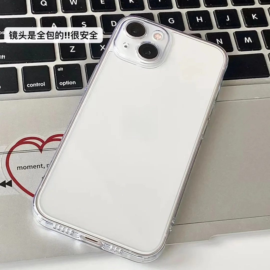 简约透明全包iPhone15手机壳苹果13promax防摔11/14软12/XS保护套