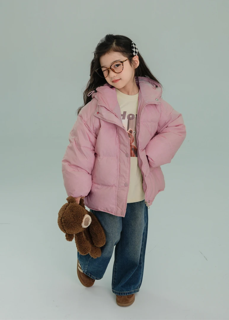 【万达童装品牌专属】Y011暖呼呼儿童羽绒服