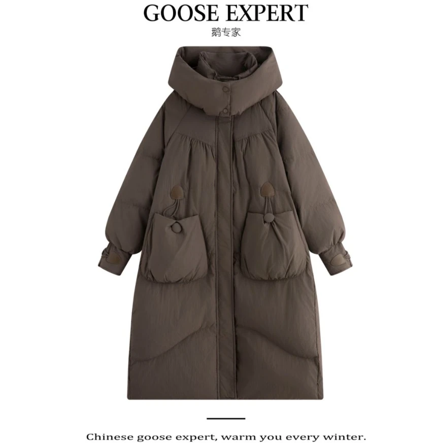 【Goose Expert】鹅专家加厚设计感大口袋90鹅绒服J24799
