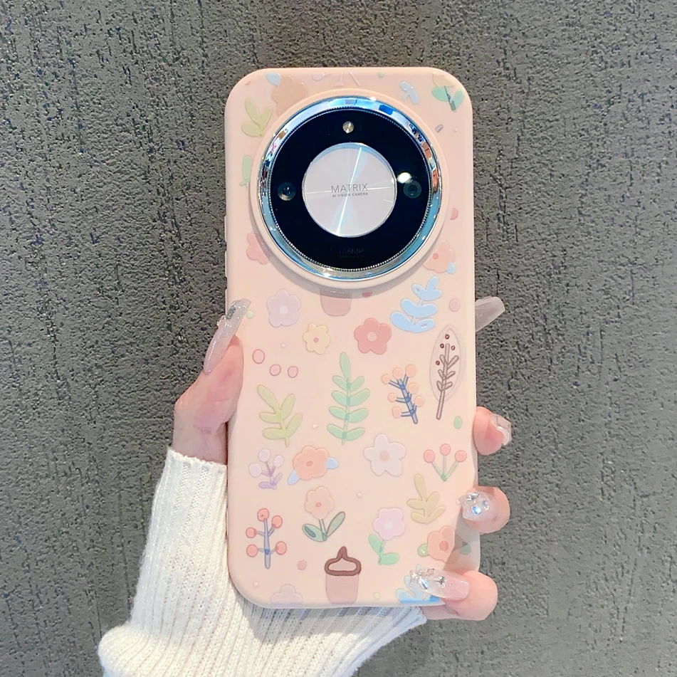 公主范华为mate60pro手机壳ins女款mate60p新款花气质硅胶防摔壳
