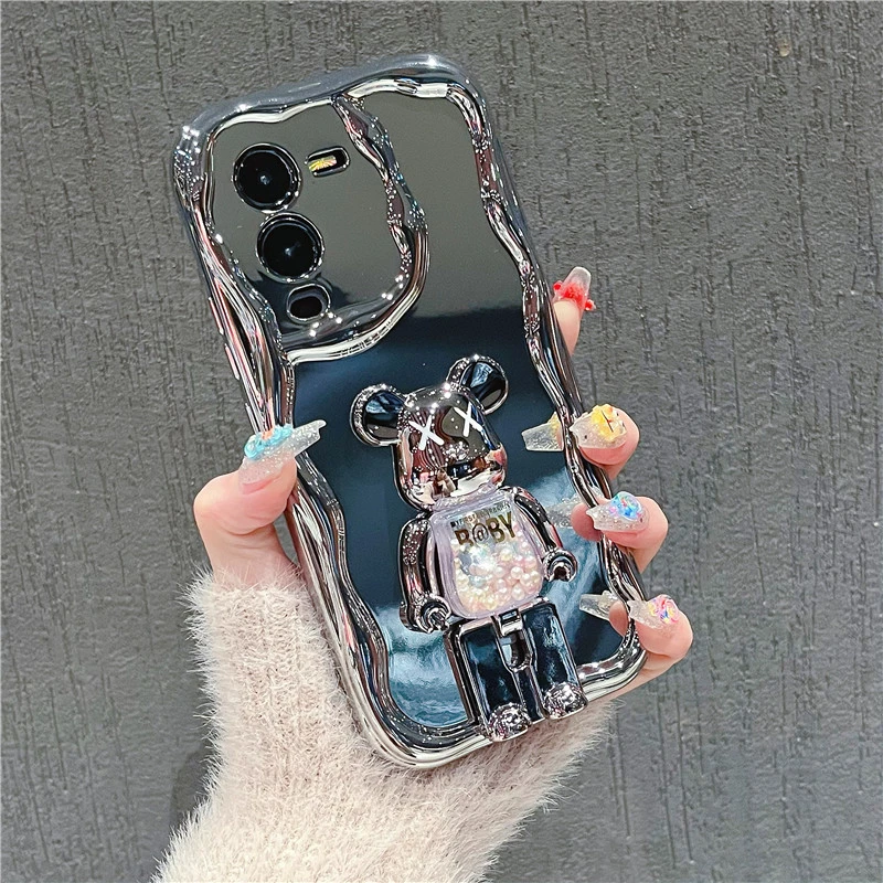 适用【vivos15】手机壳vivos15e/s15pro潮牌暴力熊男女款硅胶网红套
