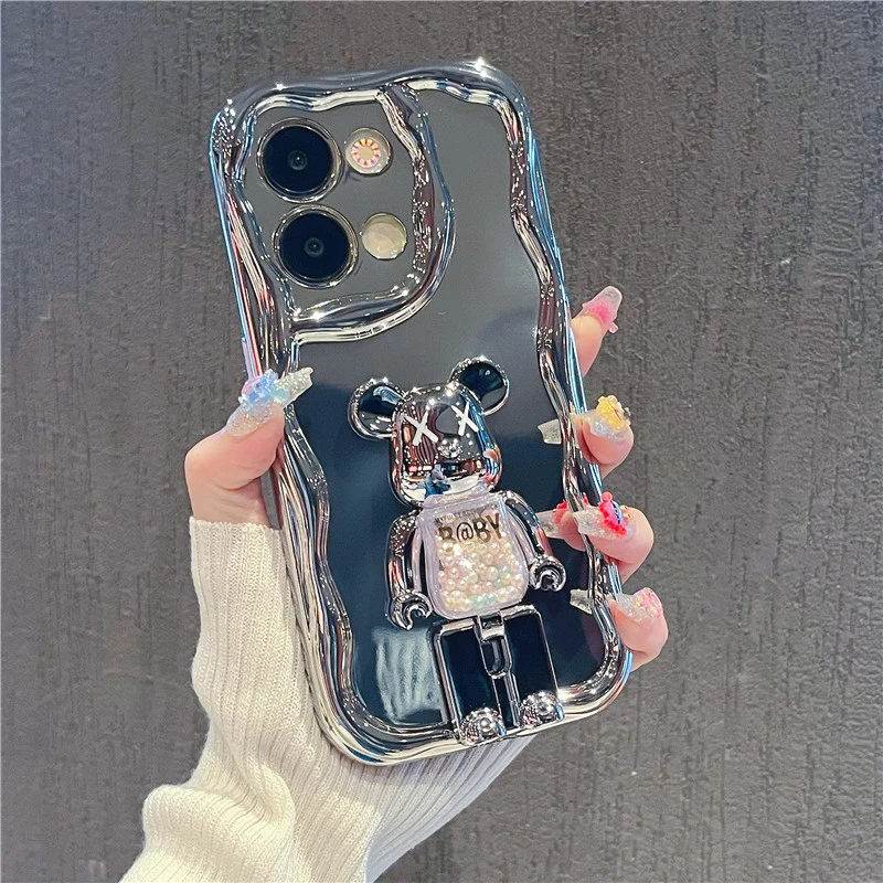 适用【opporeno9】手机壳reno9pro潮牌暴力熊男女款硅胶网红防摔套