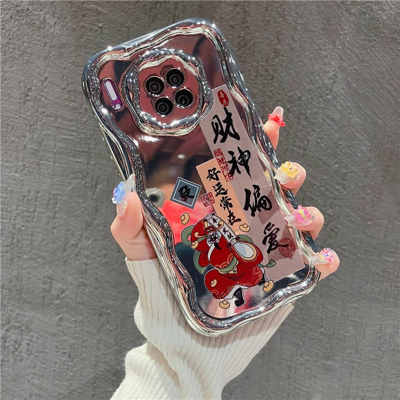 适用华为mate30手机壳财神偏爱软硅胶mate30pro男女款潮牌防摔套