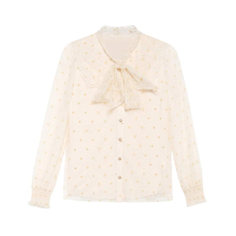 【品牌】商场同款新品肌理泡泡纱提花衬衫N041A31233