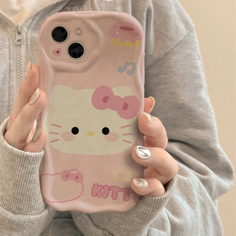 创意卡通苹果15/14/13promax手机壳12全包华为/vivo/小米/oppo女