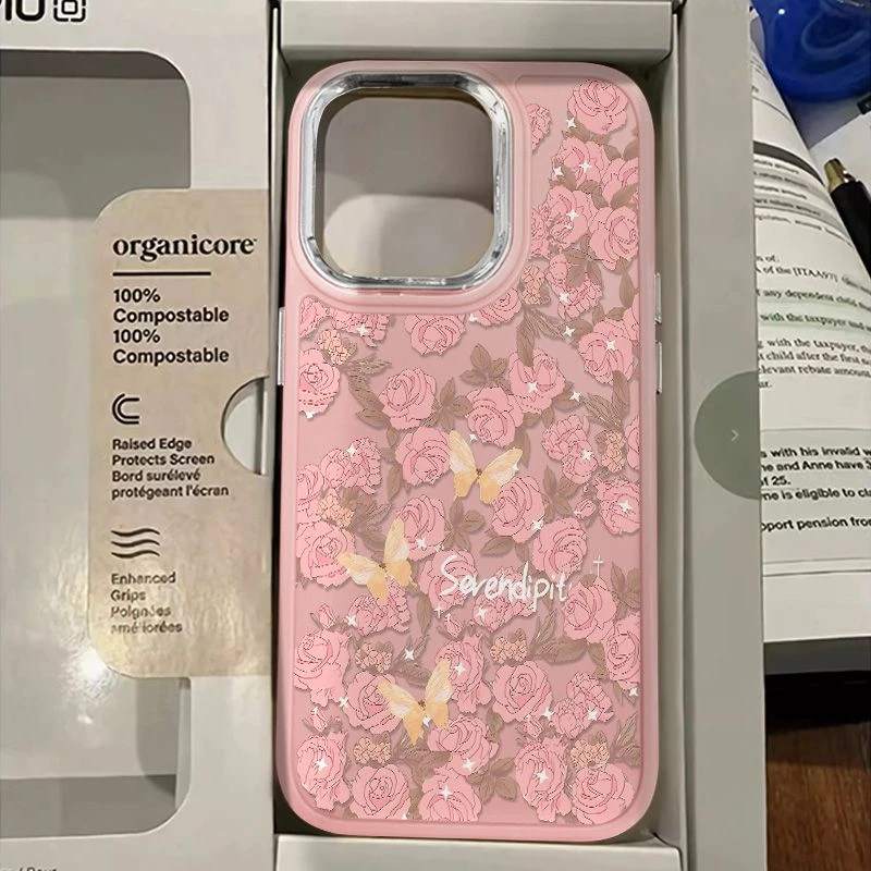 创意卡通苹果15/14/13promax手机壳12全包华为/vivo/小米/oppo女