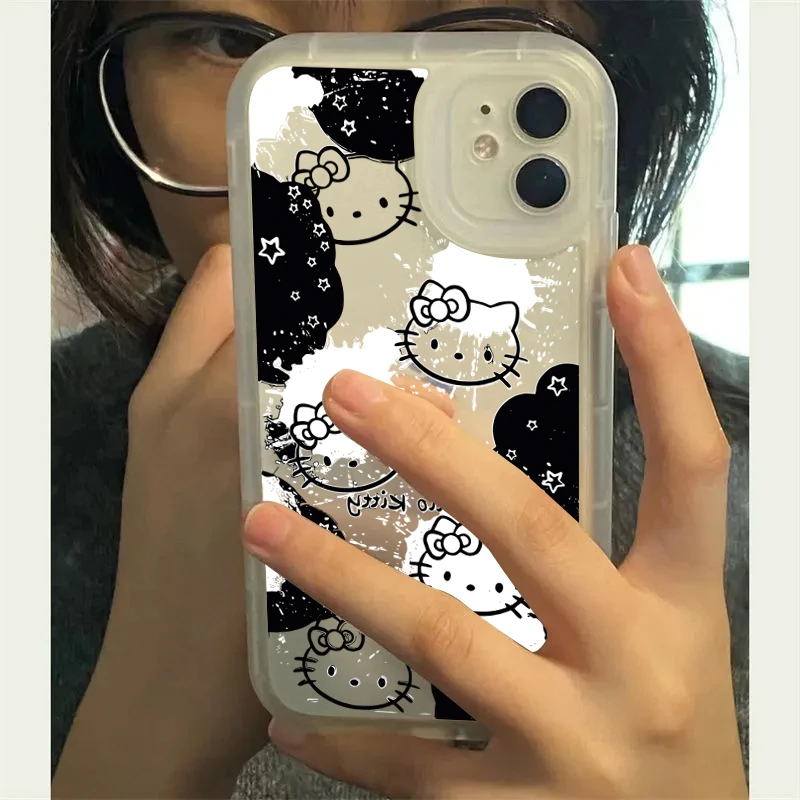 新款苹果iphone15软壳OPPO荣耀华为小米vivo奶油手机壳个性创意女