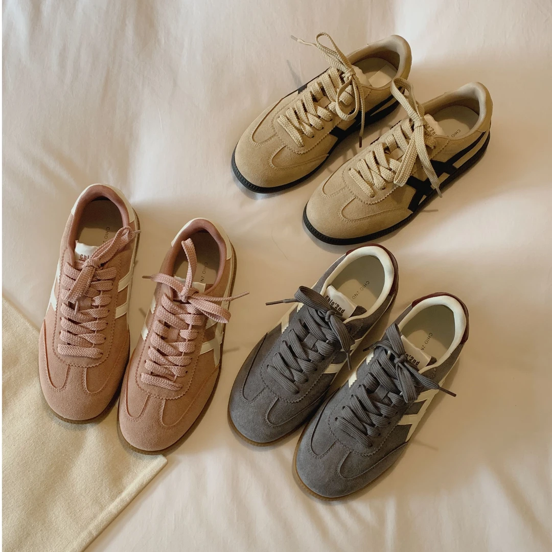 南风Chio2nd 阿甘鞋韩系德训鞋女板鞋休闲鞋子