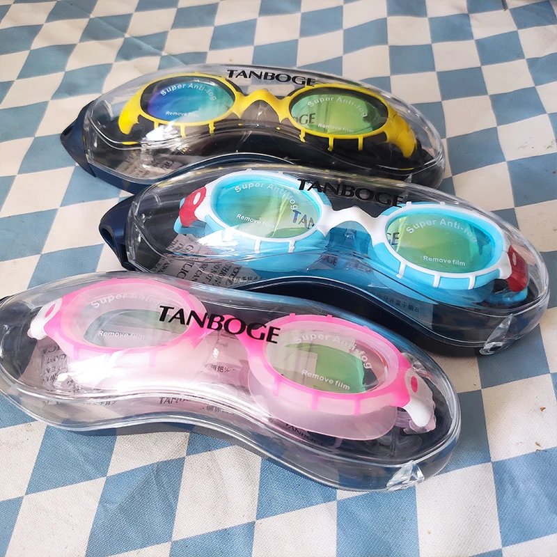 添波奇5128DM游泳镜高清成人防水时尚防雾泳镜