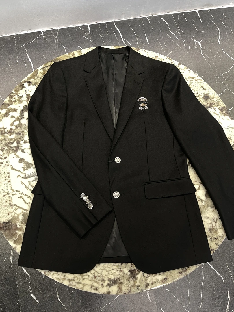 86320021欧货潮牌轻奢男装时尚休闲百搭潮流四季男士西服韩版外套