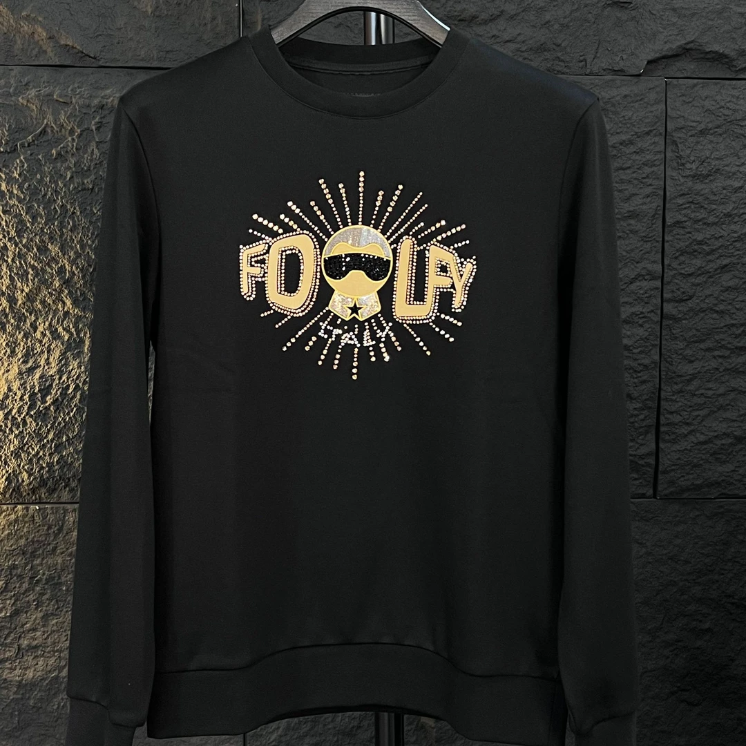 欧品汇133老佛爷男款轻奢秋冬款时尚百搭潮流卫衣