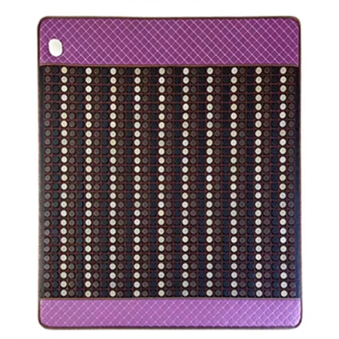 玉石床垫软垫锗石托玛琳砭石麦饭石加热汗蒸垫双温双控磁疗远红外