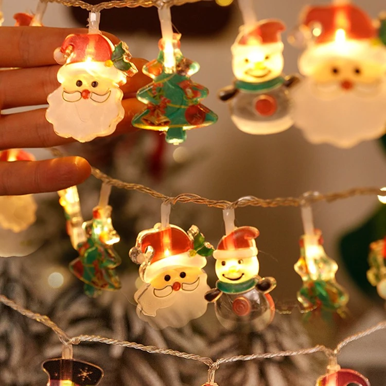 彩灯闪灯串灯满天星星灯圣诞节日灯饰装饰灯少女房间布置发光家用