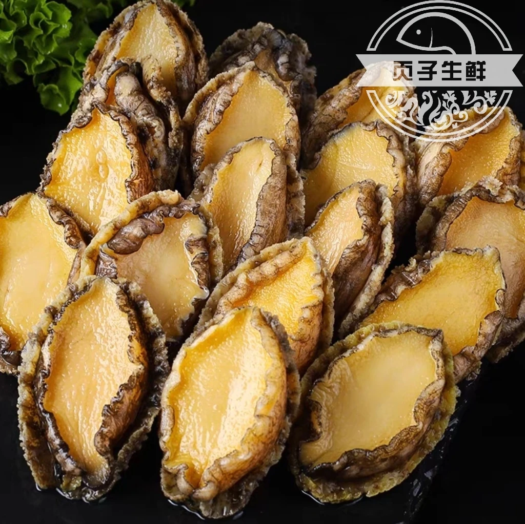 新鲜鲍鱼肉500g/包鲜嫩去壳速冻干净饱满深海捕捞口感细腻有弹性