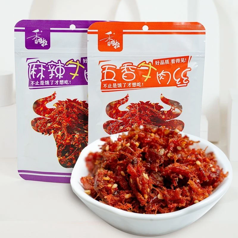 香巴拉新品牛肉丝50克2袋