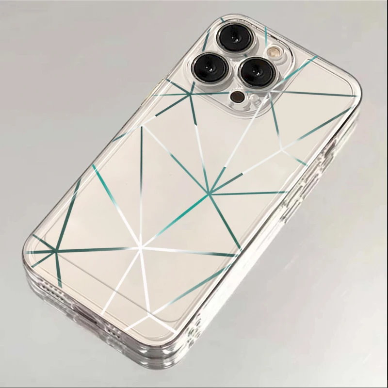 发光线条iPhone15ProMax手机壳苹果14PRO透明13硅胶1211全包xsxr