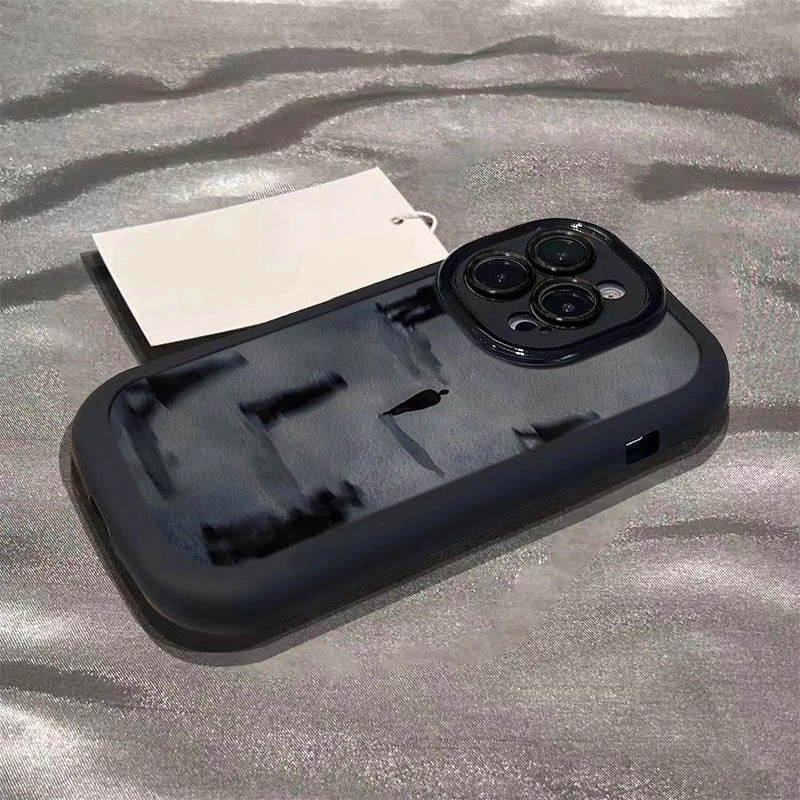 拥挤人群苹果14promax手机壳iphone15全包11硅胶13pro高级12p软13