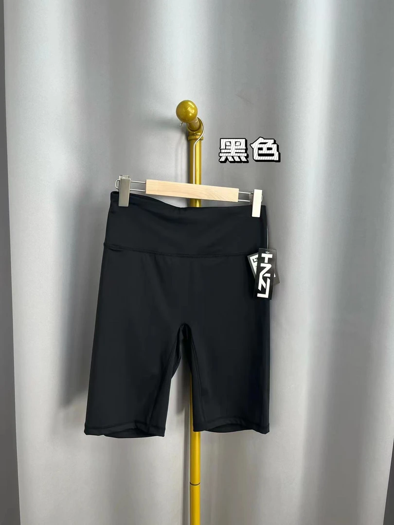 大码FL款高腰速干无T线速干运动瑜伽五分裤KZ-505