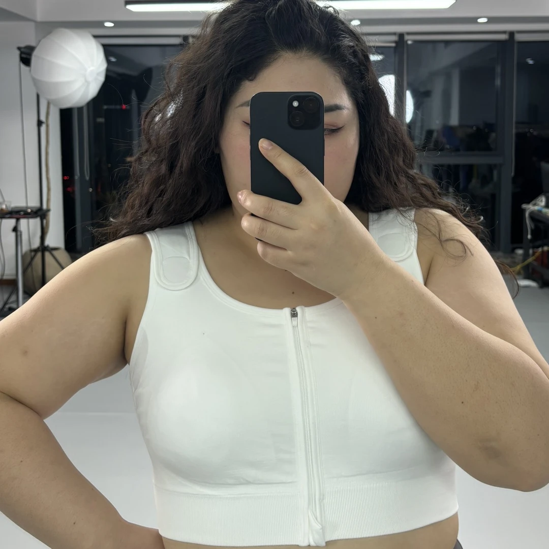 大码女士魔术贴系列可拆卸运动速干瑜伽健身运动文胸WX-魔术贴