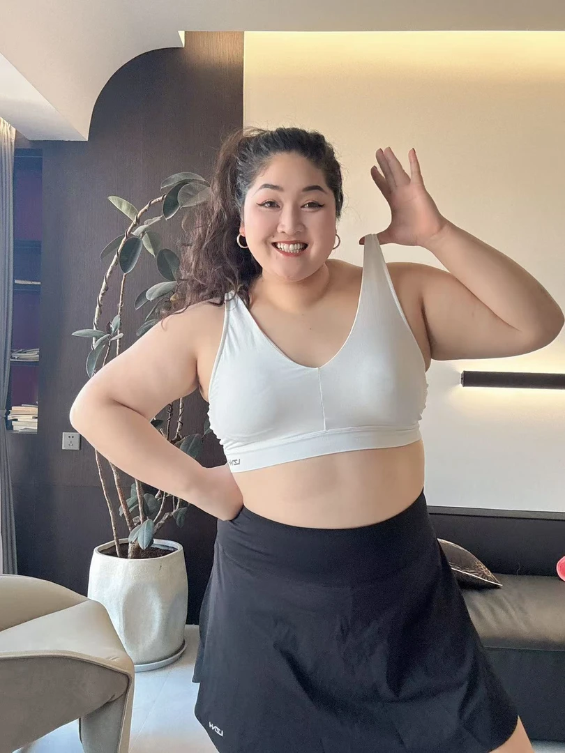 大码舒适款{一体杯}无缝秋冬系列日常文胸WX-1199