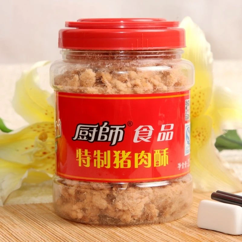 厨师特制猪肉酥225g罐装袋装散装称重营养肉松原味成人老年人配菜