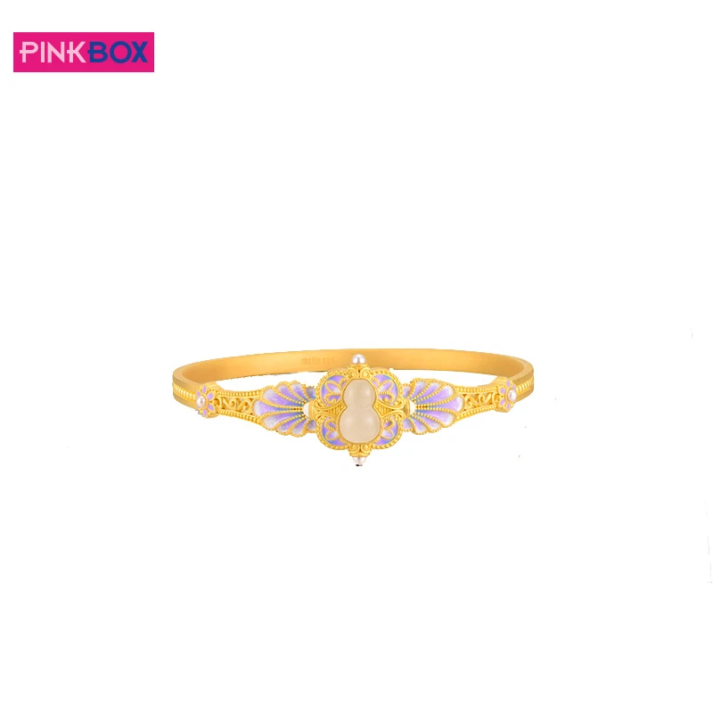 PINKBOX/黄金手饰足金999葫芦手镯 祥和福禄系列/OGG038(B)