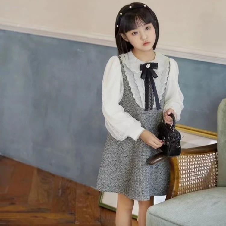 女童时尚气质连衣裙