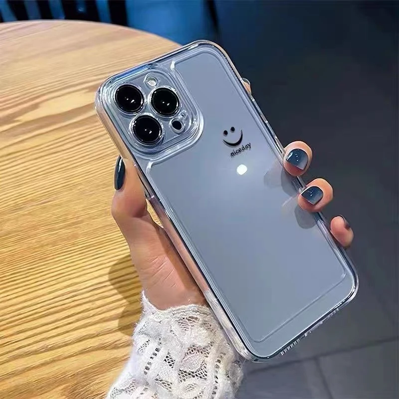 开心笑脸苹果15Pro/14promax华为VIVO手机壳小米OPPO荣耀11pro/12