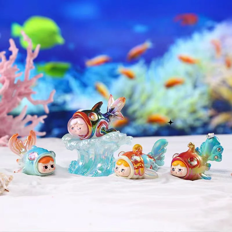 *【拆】花样锦鲤贴贴创意可爱萌粒盲盒盲袋