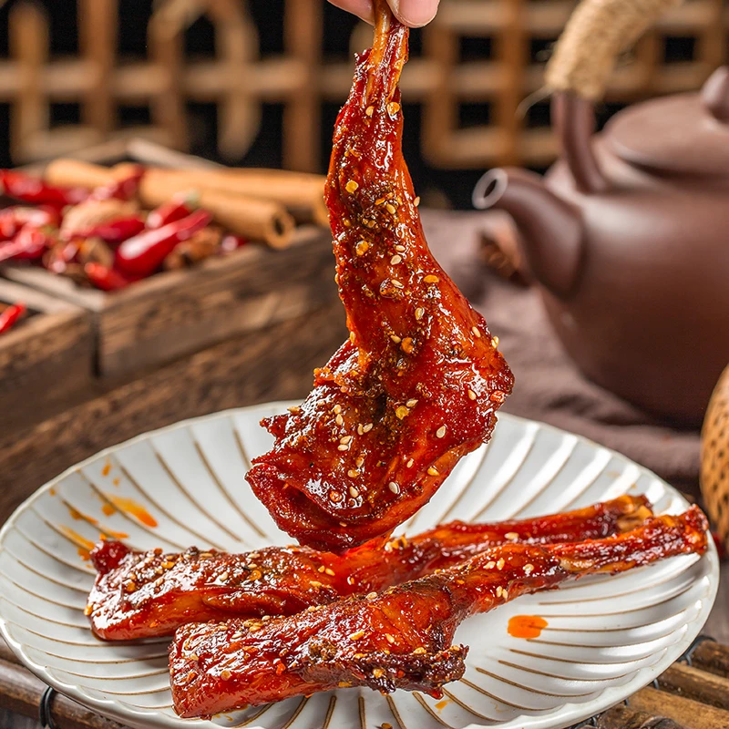 【谢霸】麻辣兔前腿(110g/2只装)新鲜炒制麻辣兔腿手撕开袋即食