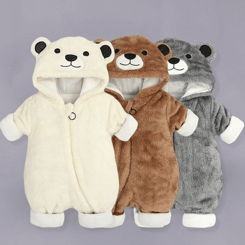 【驰弗】婴儿衣服初生儿秋冬宝宝加连体衣保暖爬服婴儿加厚外出抱