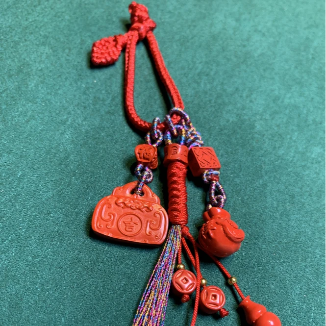 天然辰砂纯天然朱砂万能挂